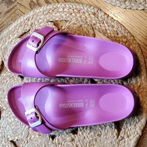 Women's Birkenstock Sandals Pink Size 39 excellent condition worn a few times